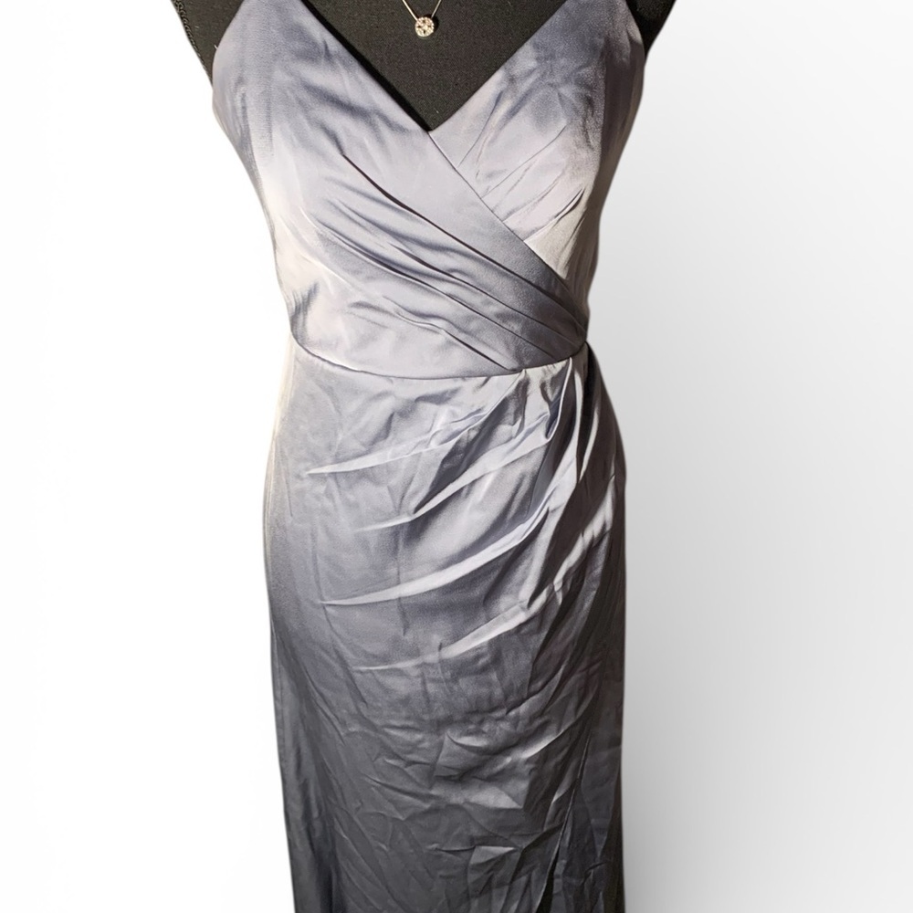 Azazie Strapless Gray Dress (item#r106)